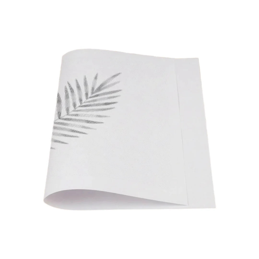 Peinture à points de feuille de palmier