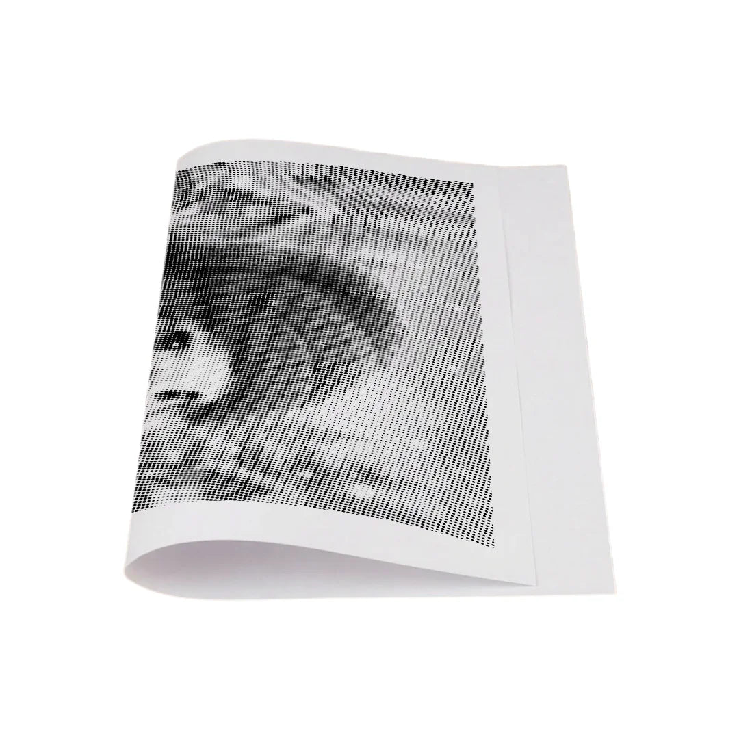 Peinture à pois de lapin d’hiver