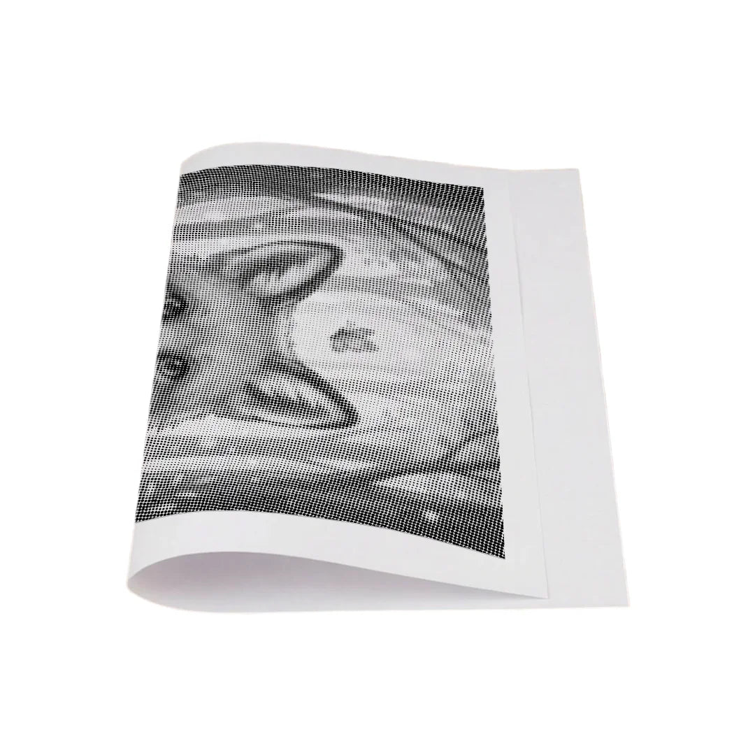 Peinture à pois de renard avec des fleurs