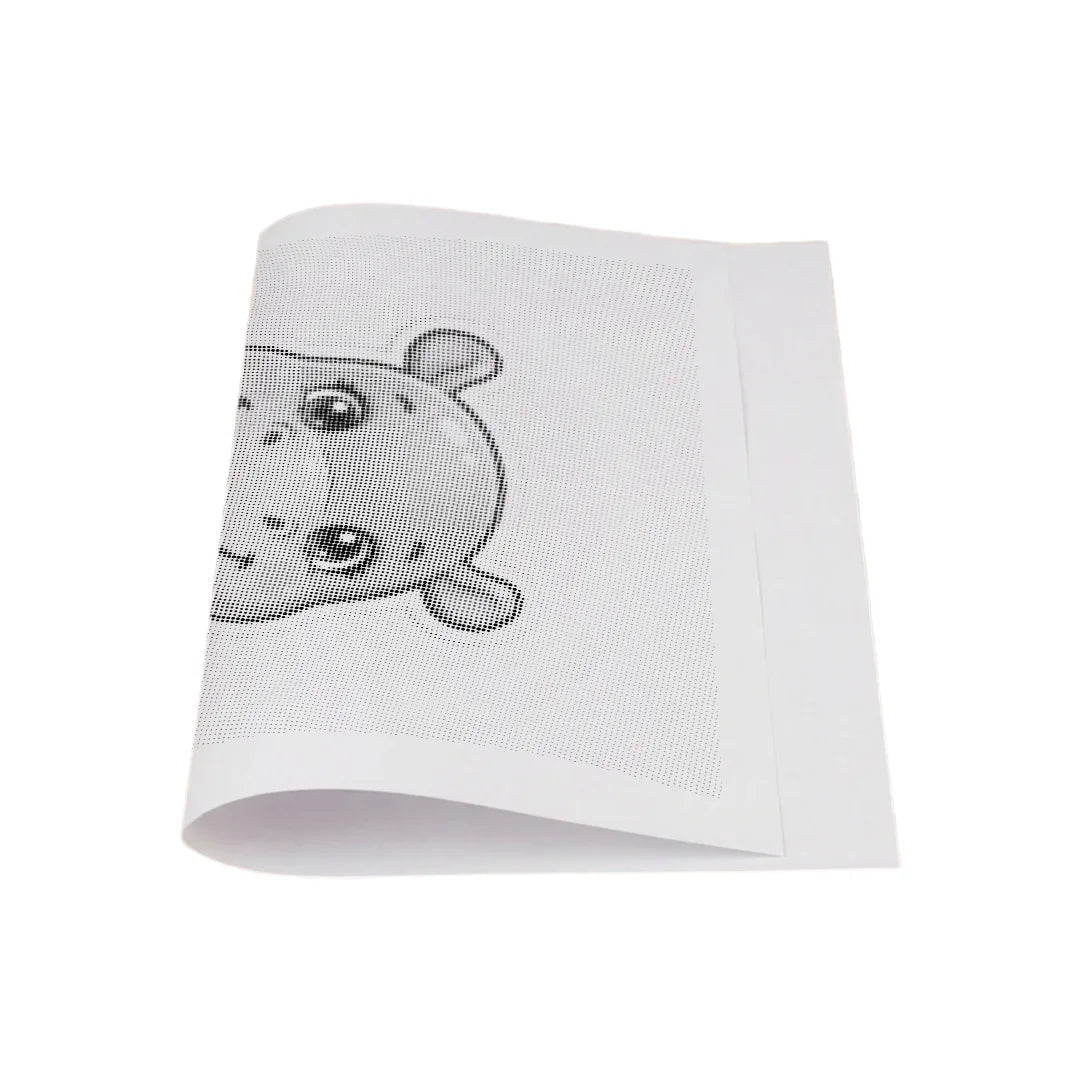 Peinture de points d’hippopotame