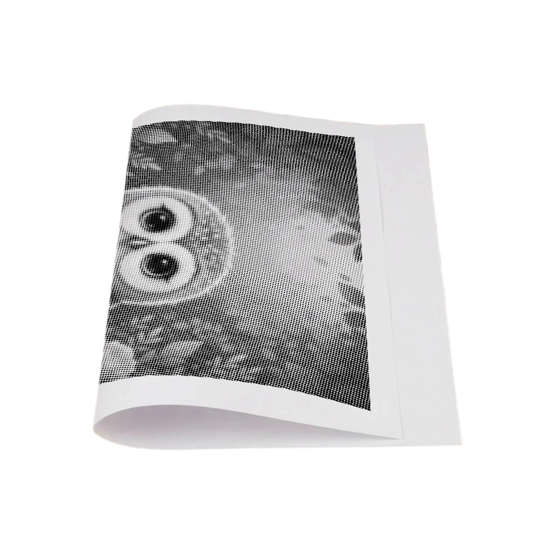 Bébé hibou avec peinture à pois de fleurs