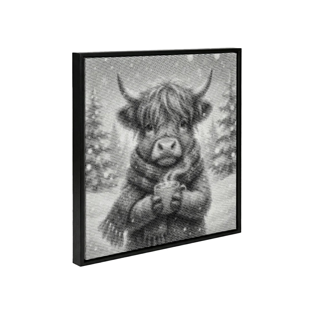 Peinture à points Highlander écossais