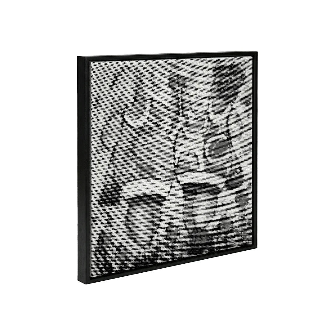 Peinture à points de toast pour dames joyeuses