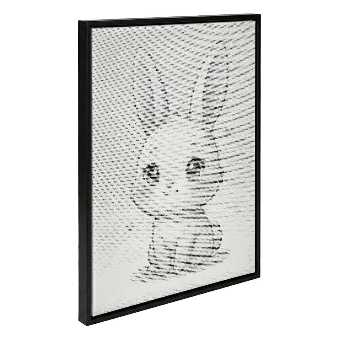 Peinture à pois de lapin