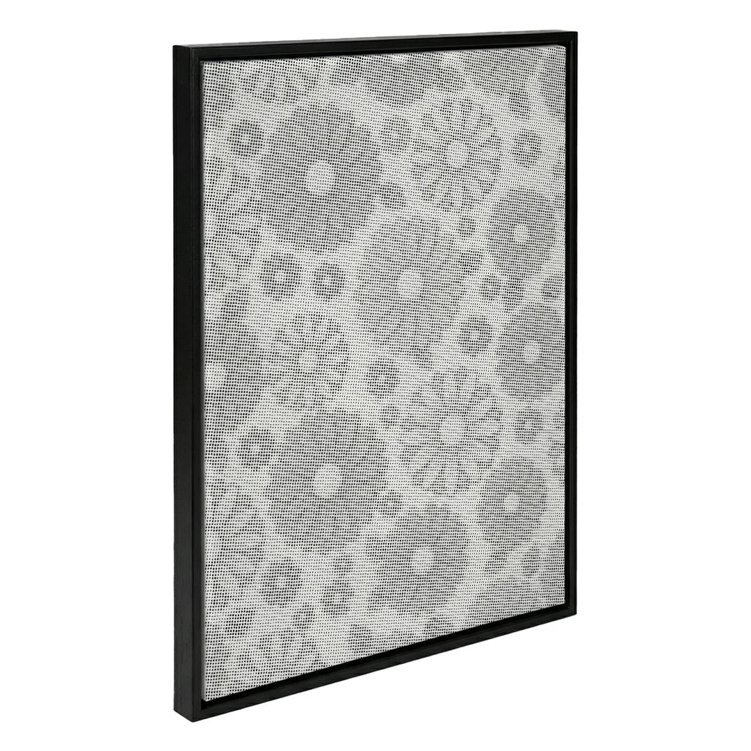 Peinture à pois de fleurs minimalistes