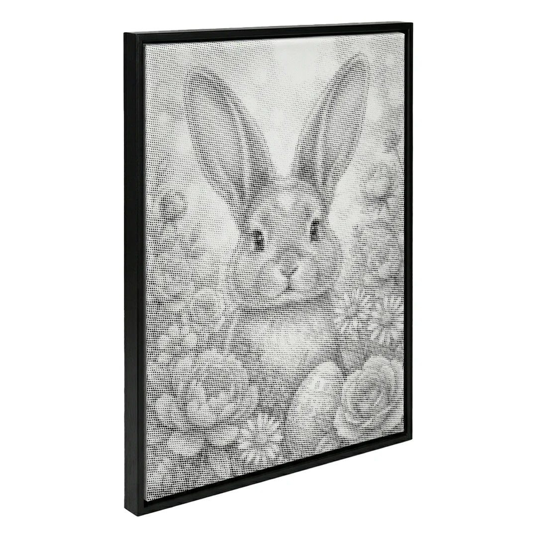 Peinture à pois de lapin