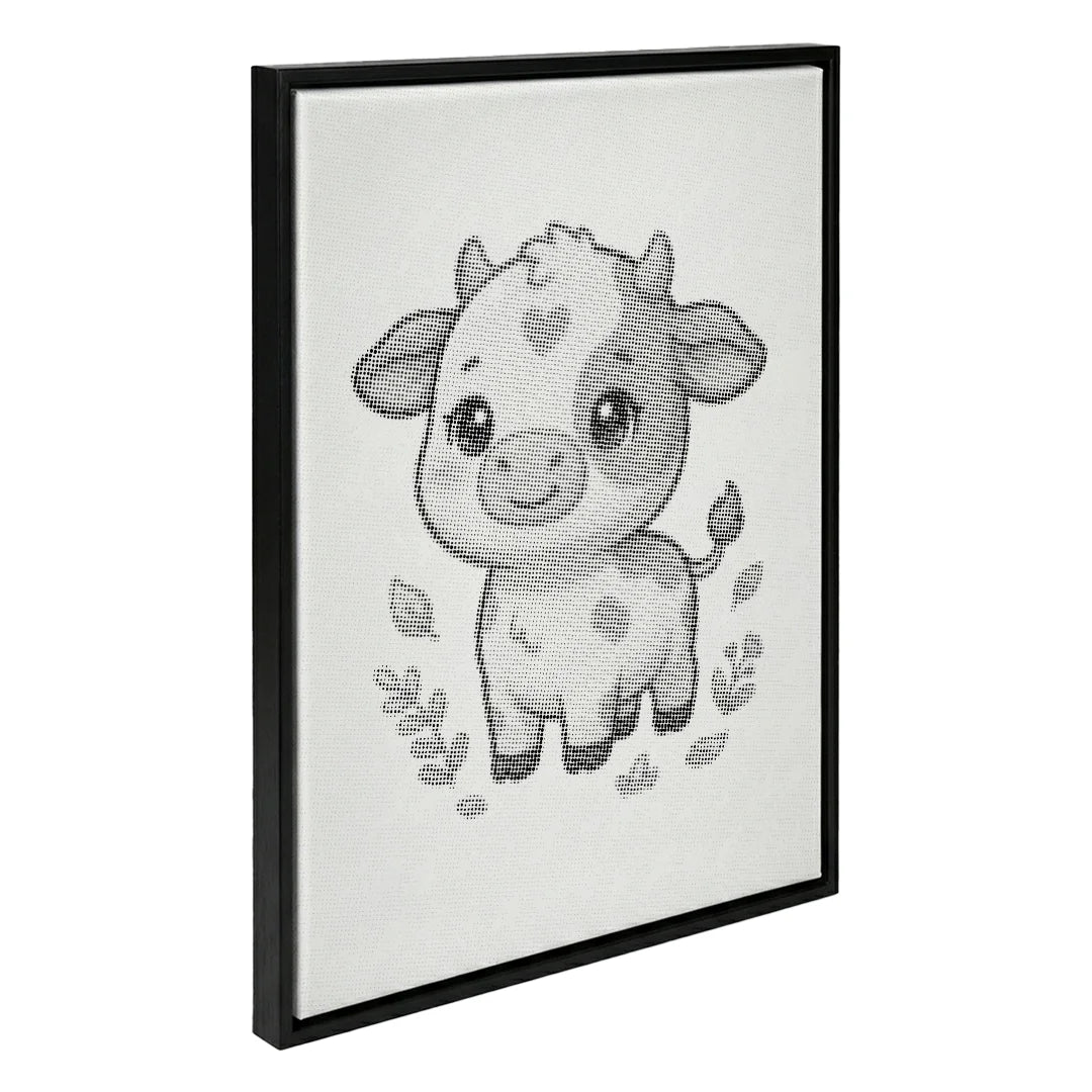 Peinture à points de vache