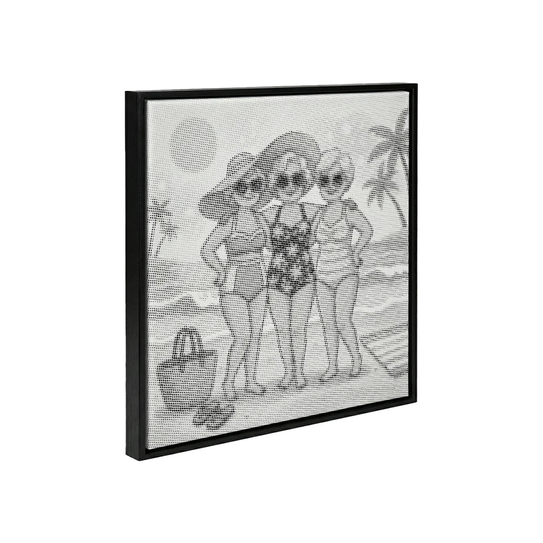 Peinture à points de vieilles dames