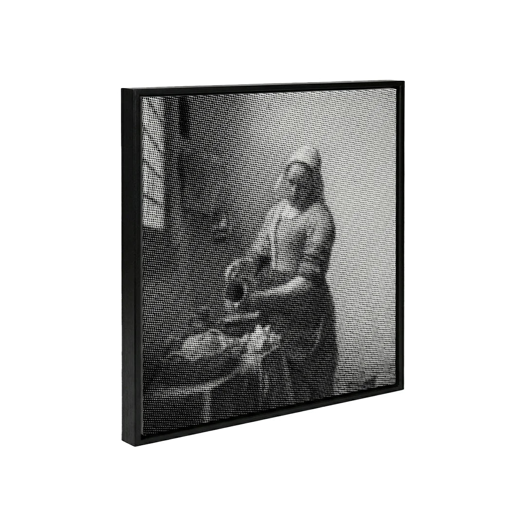 Peinture à points de laitière