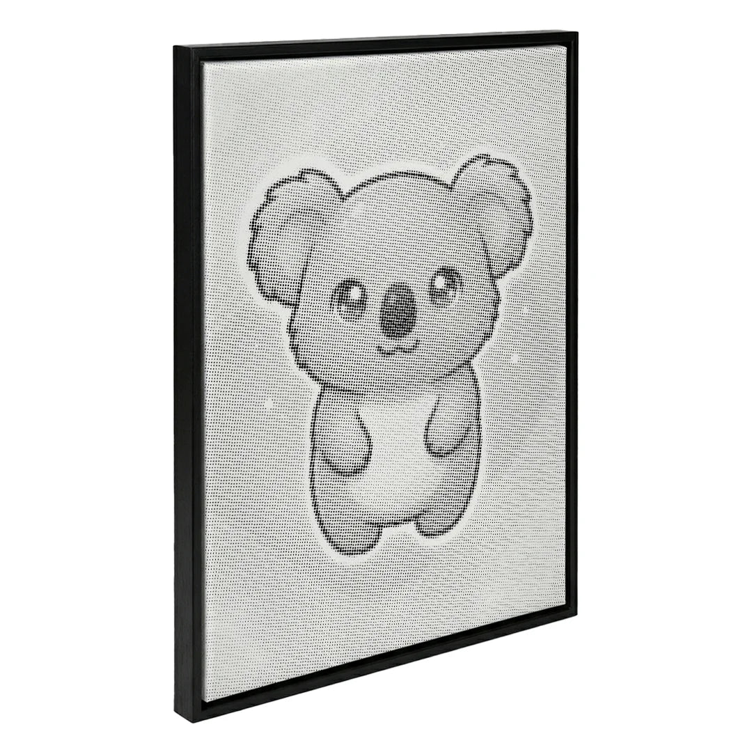 Peinture à pois Koala