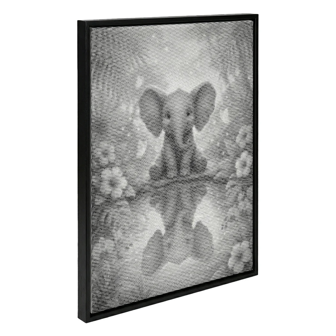 Peinture à points de réflexion d’éléphant