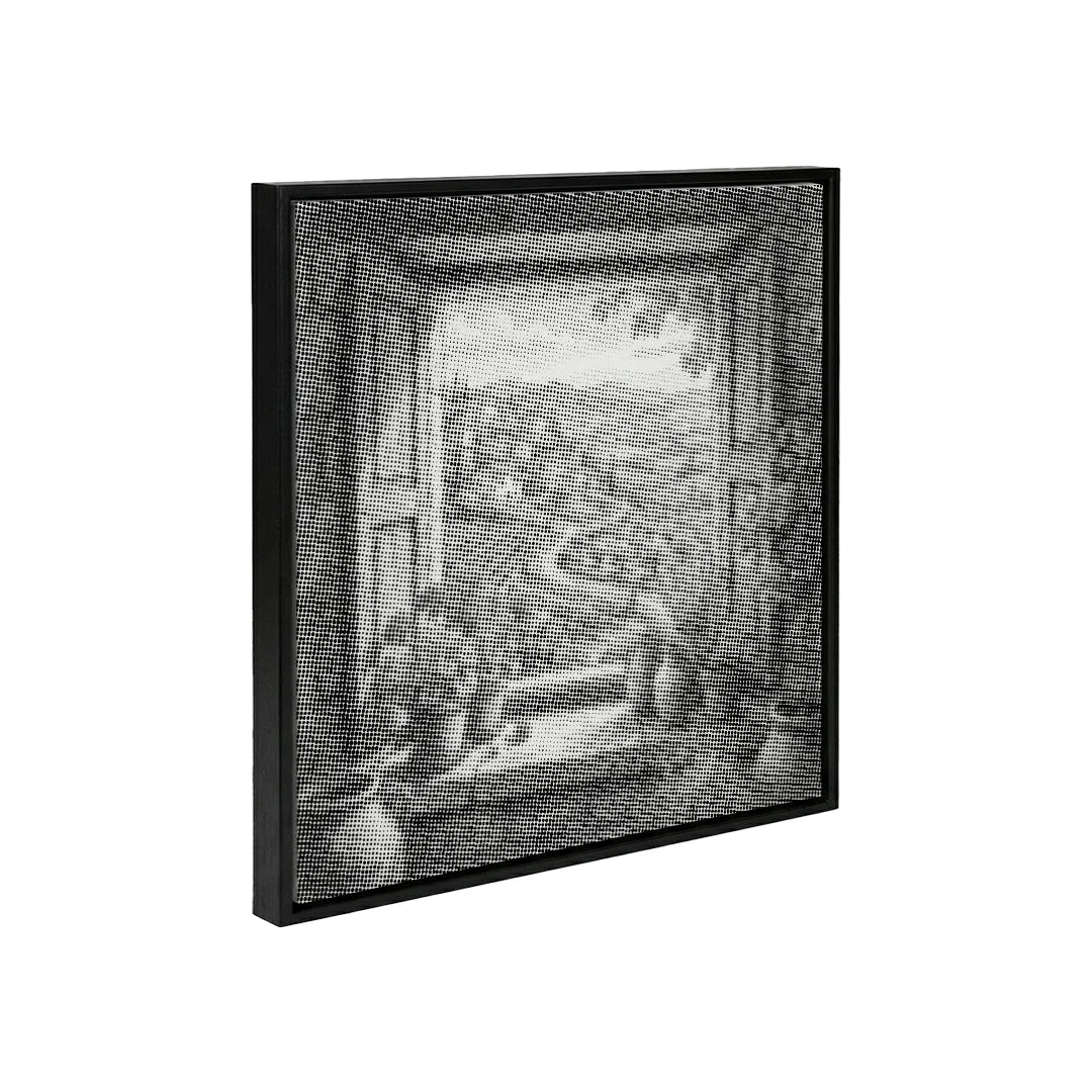 Voir à travers les volets Peinture par points