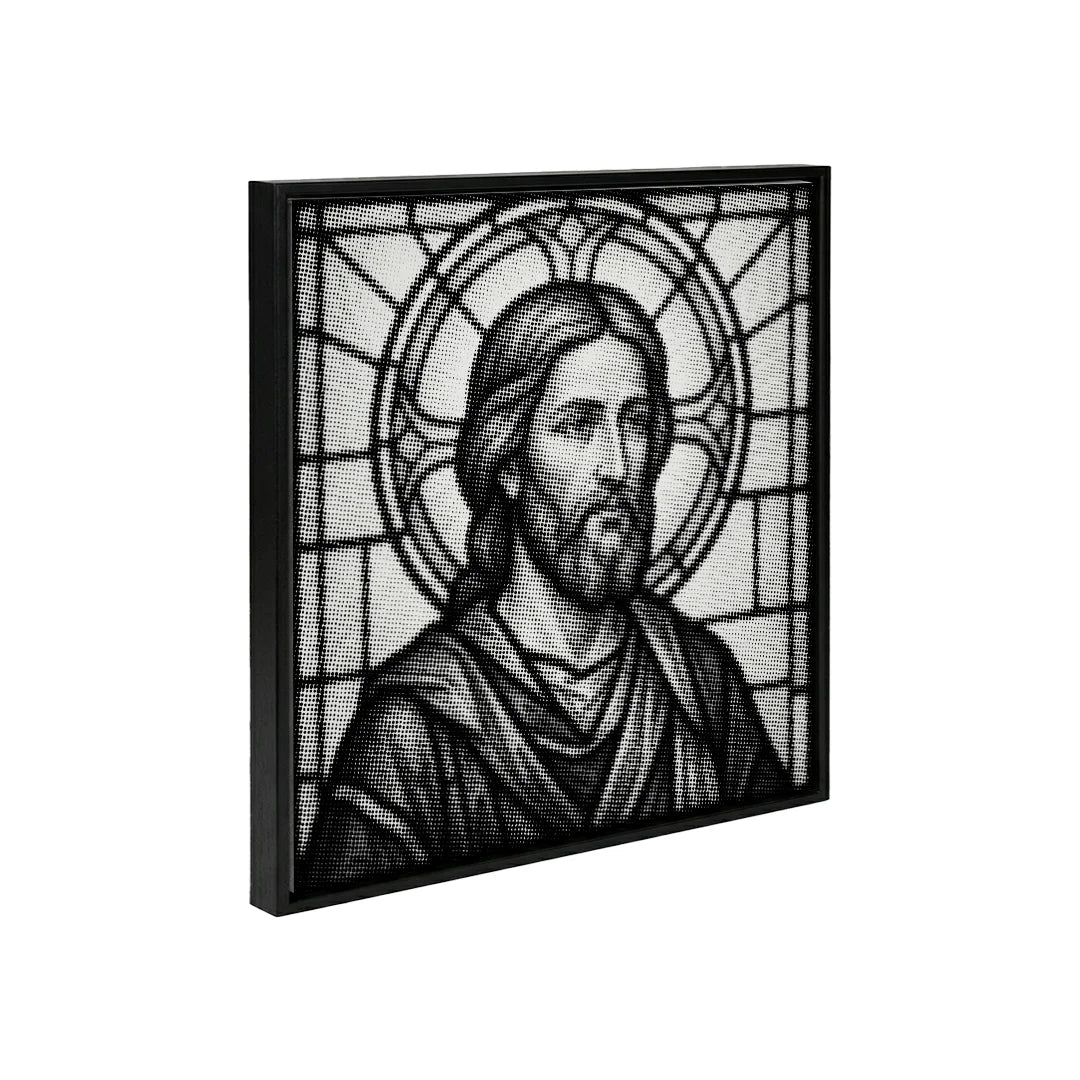 Peinture à points de Jésus