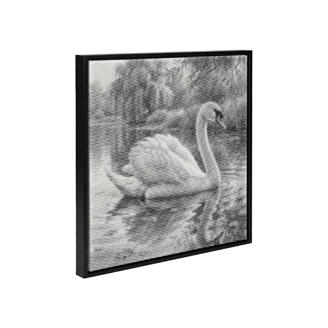 Peinture à points de cygne