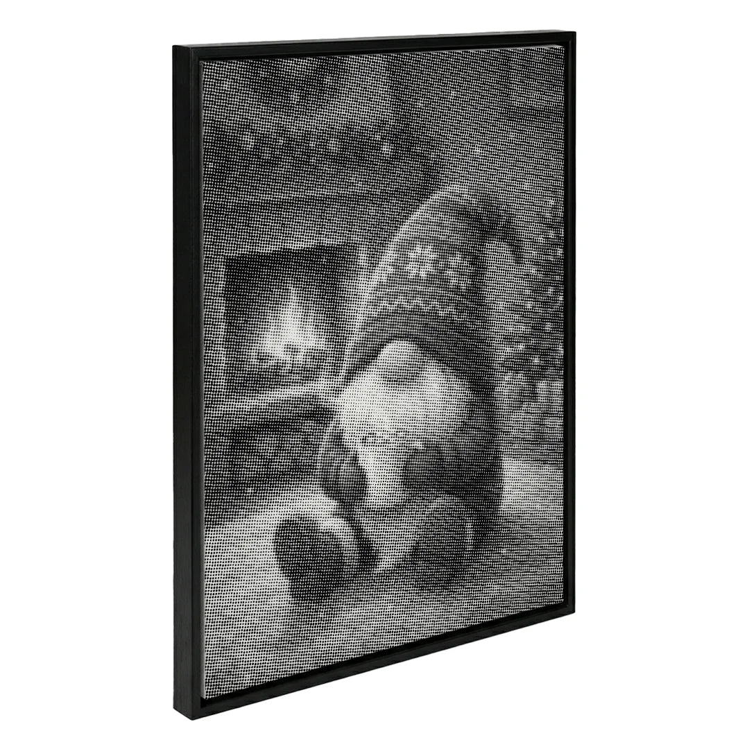 Peinture à points de gnome de Noël