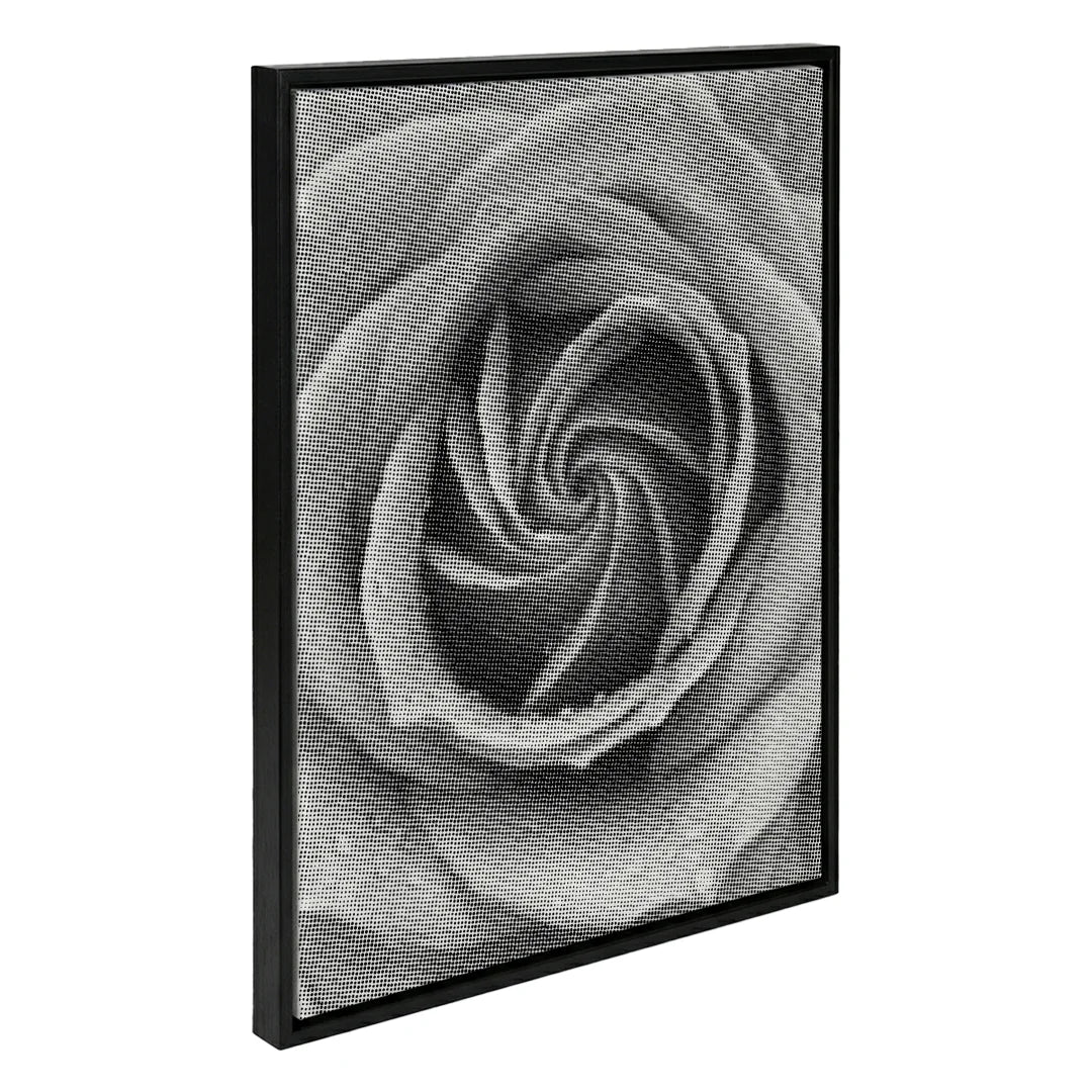 Peinture à pois roses