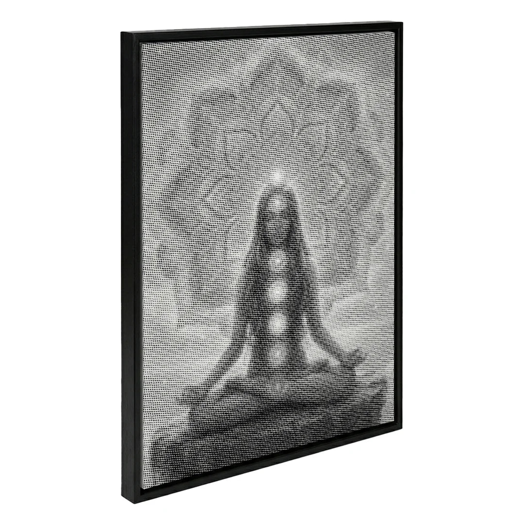 Peinture à points de mandala de yoga