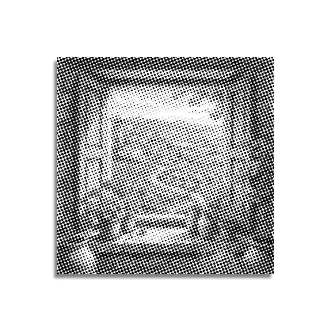 Voir à travers les volets Peinture par points