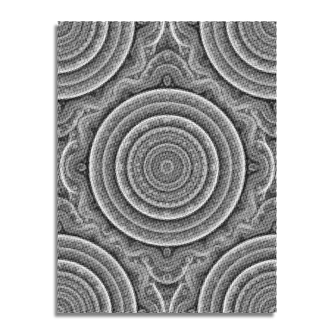 Peinture à points à motif 2