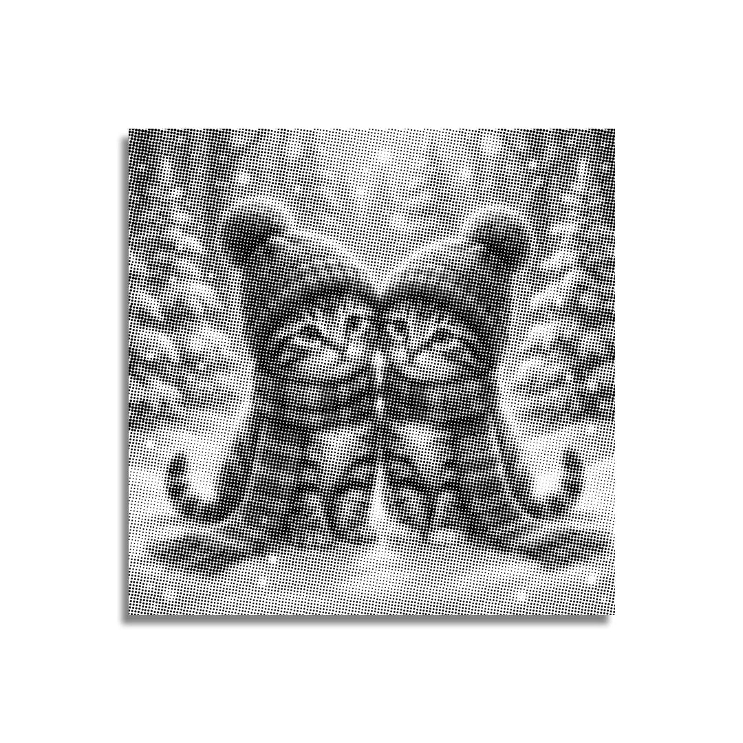 Chatons avec des chapeaux Dot Painting