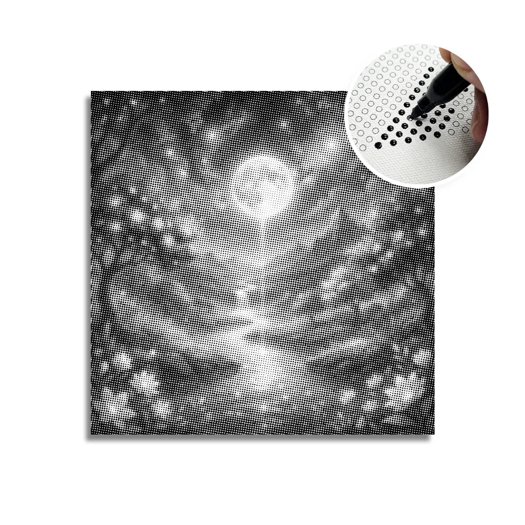 Peinture à points de paysage de rêve