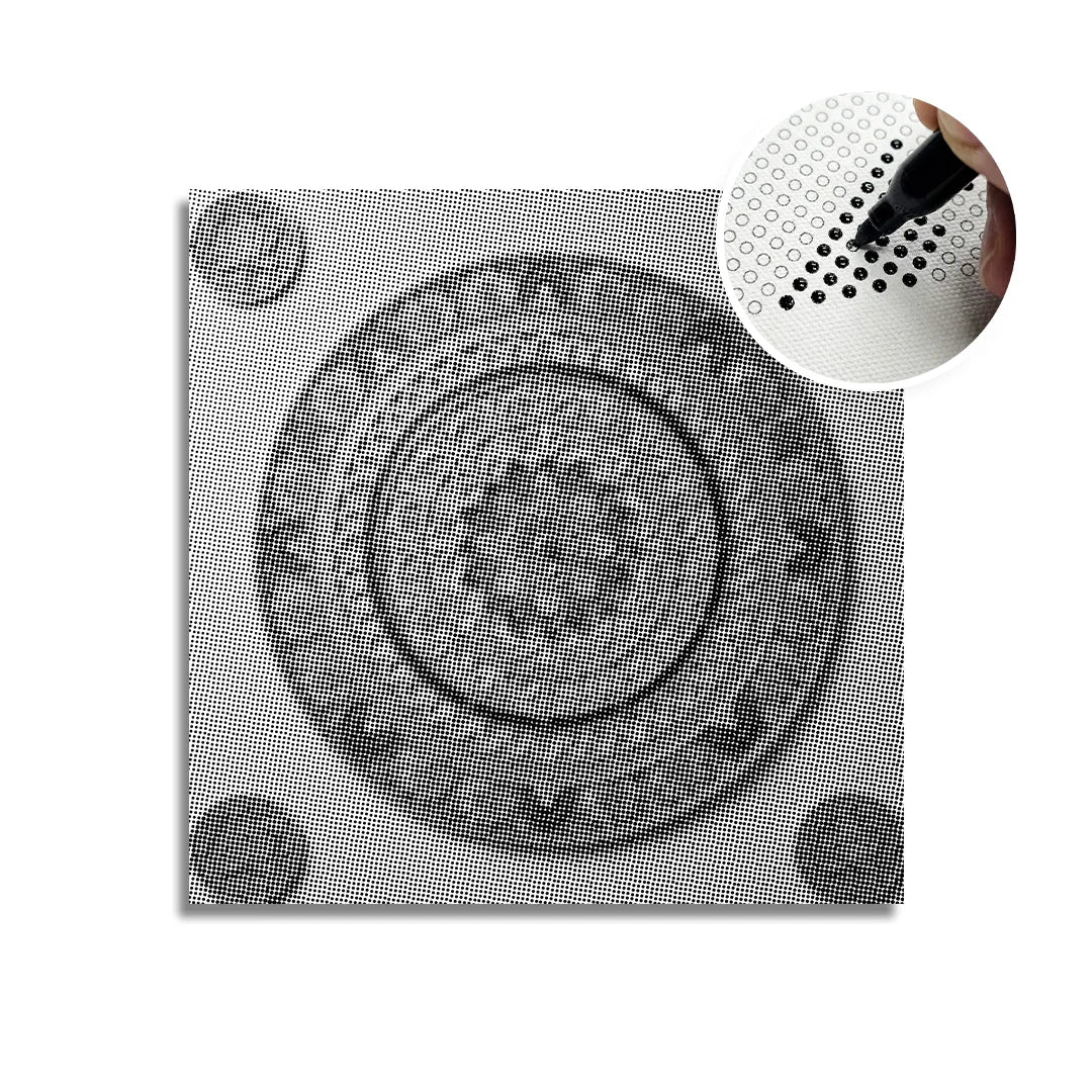 Peinture Mandala 13 points