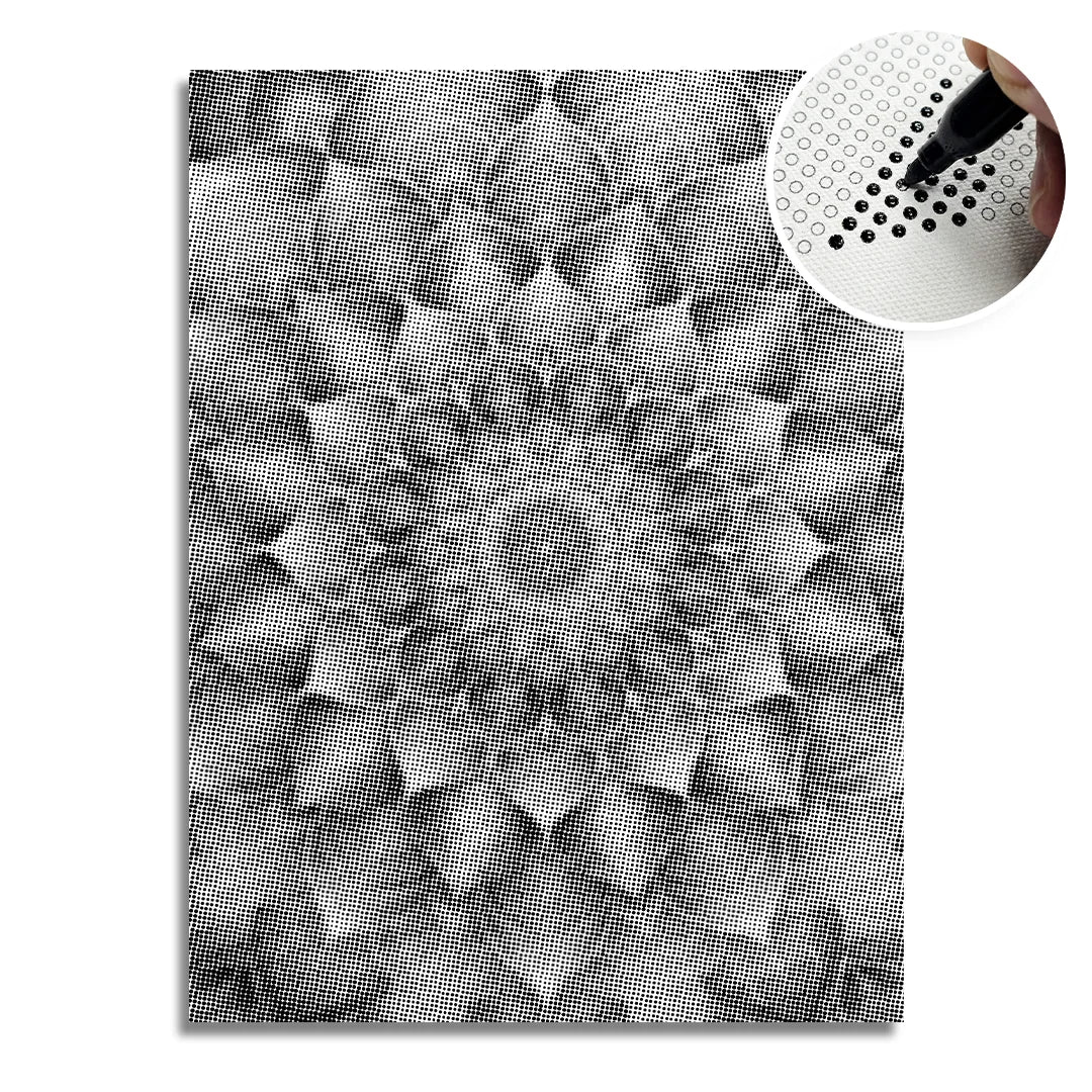 Peinture Mandala 4 points