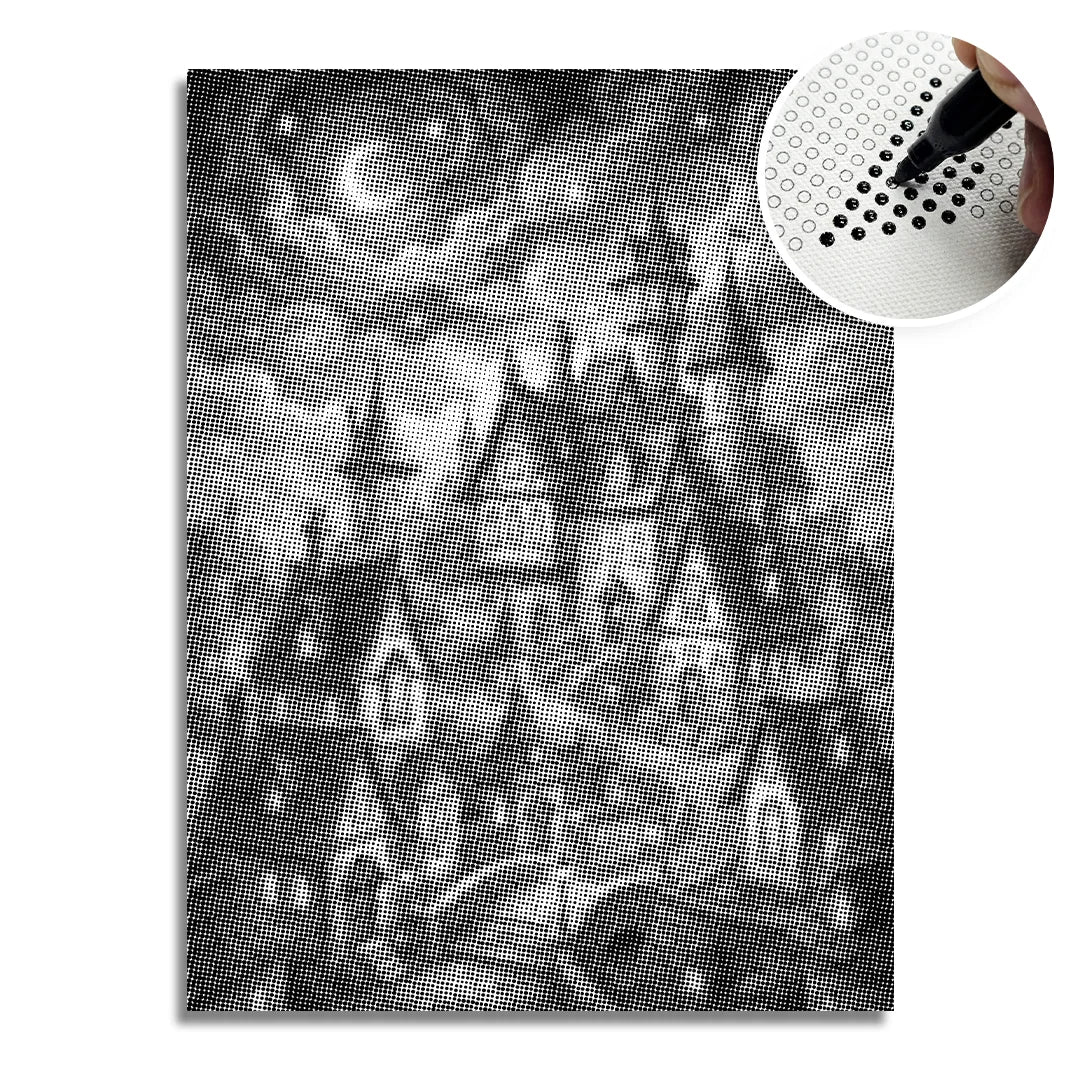 Peinture à points Fantasyland