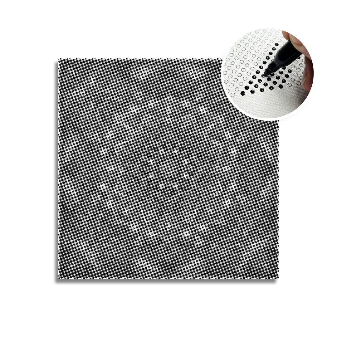 Peinture à points de carreaux de mandala
