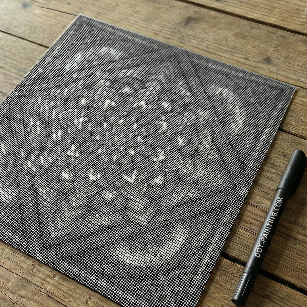 Peinture Mandala 6 points