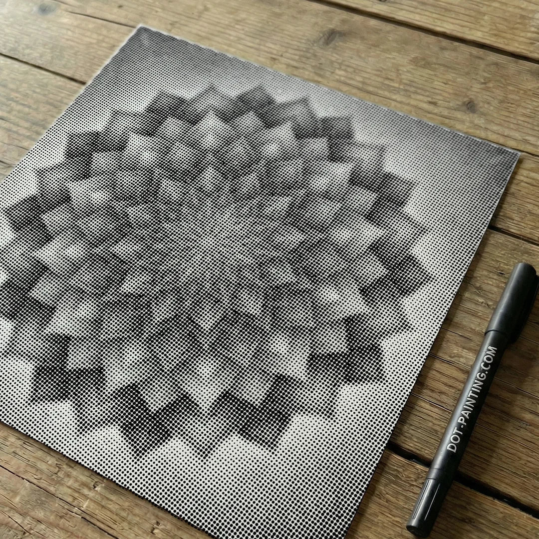 Peinture Mandala 6 points
