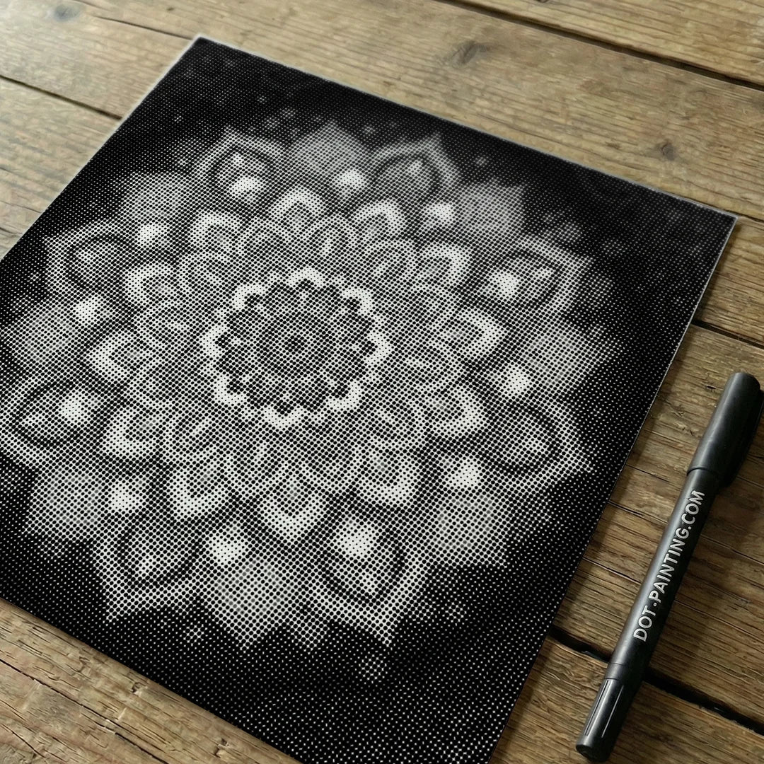 Peinture Mandala 3 points