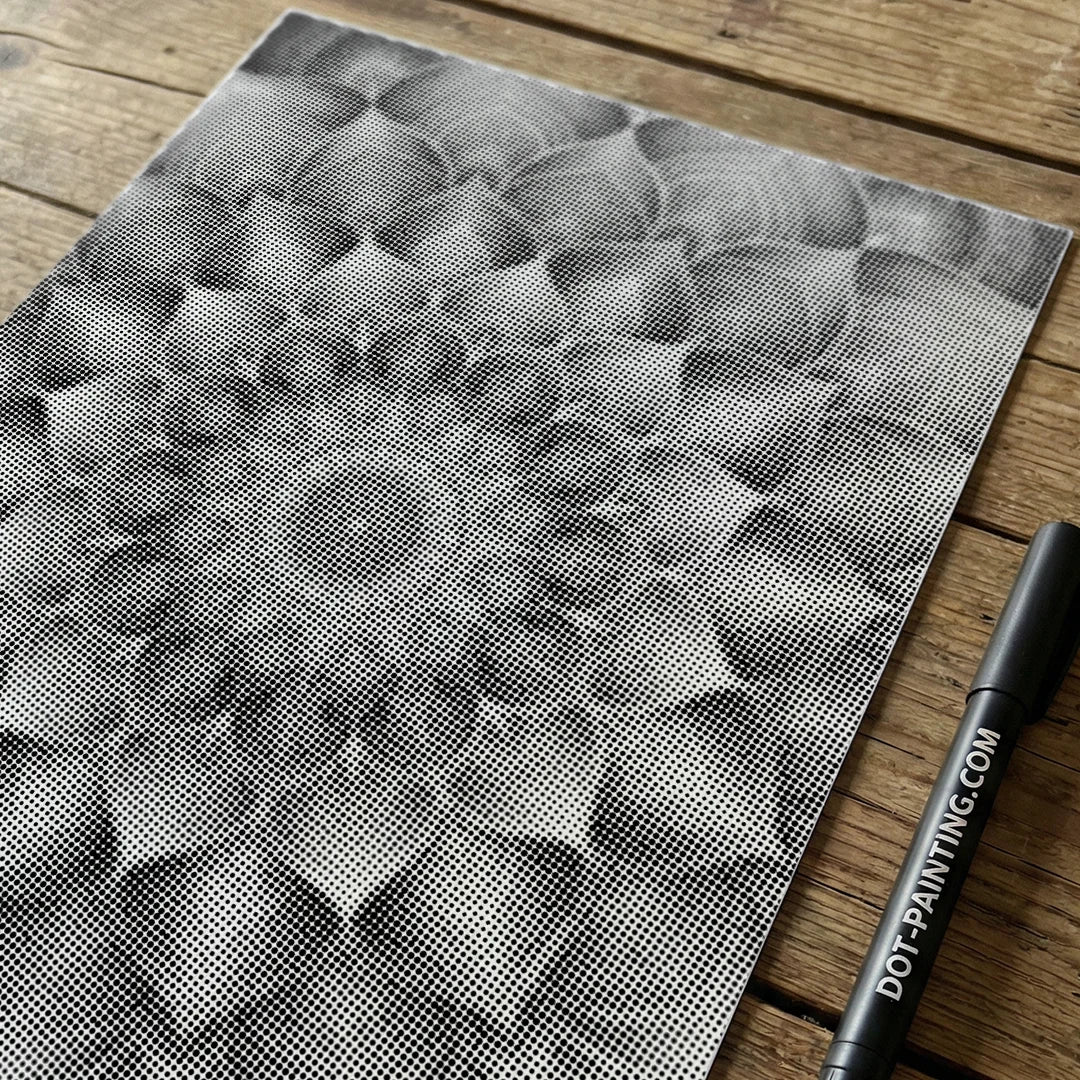 Peinture Mandala 4 points