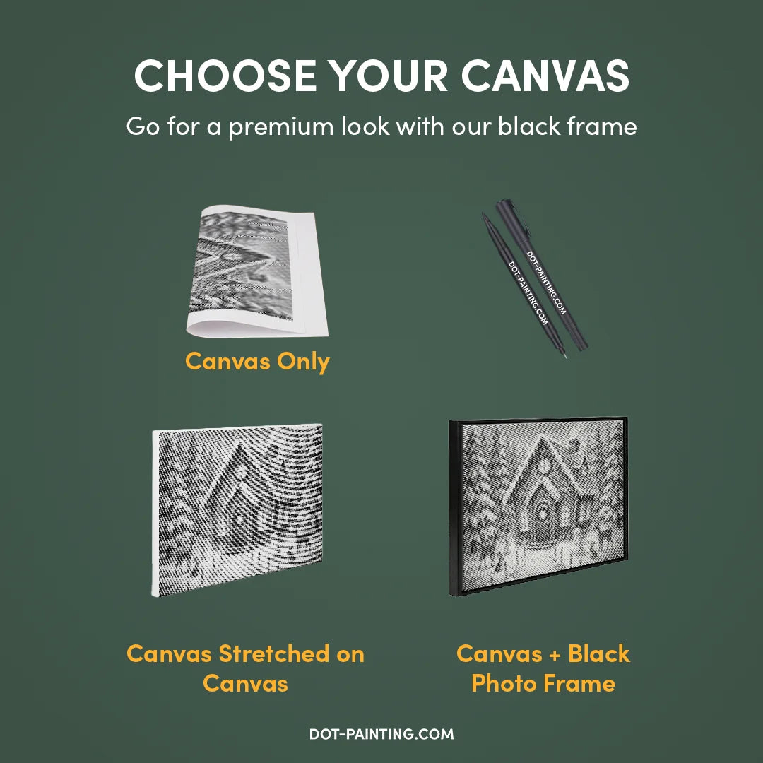 Peinture à pois de maison de bonbons