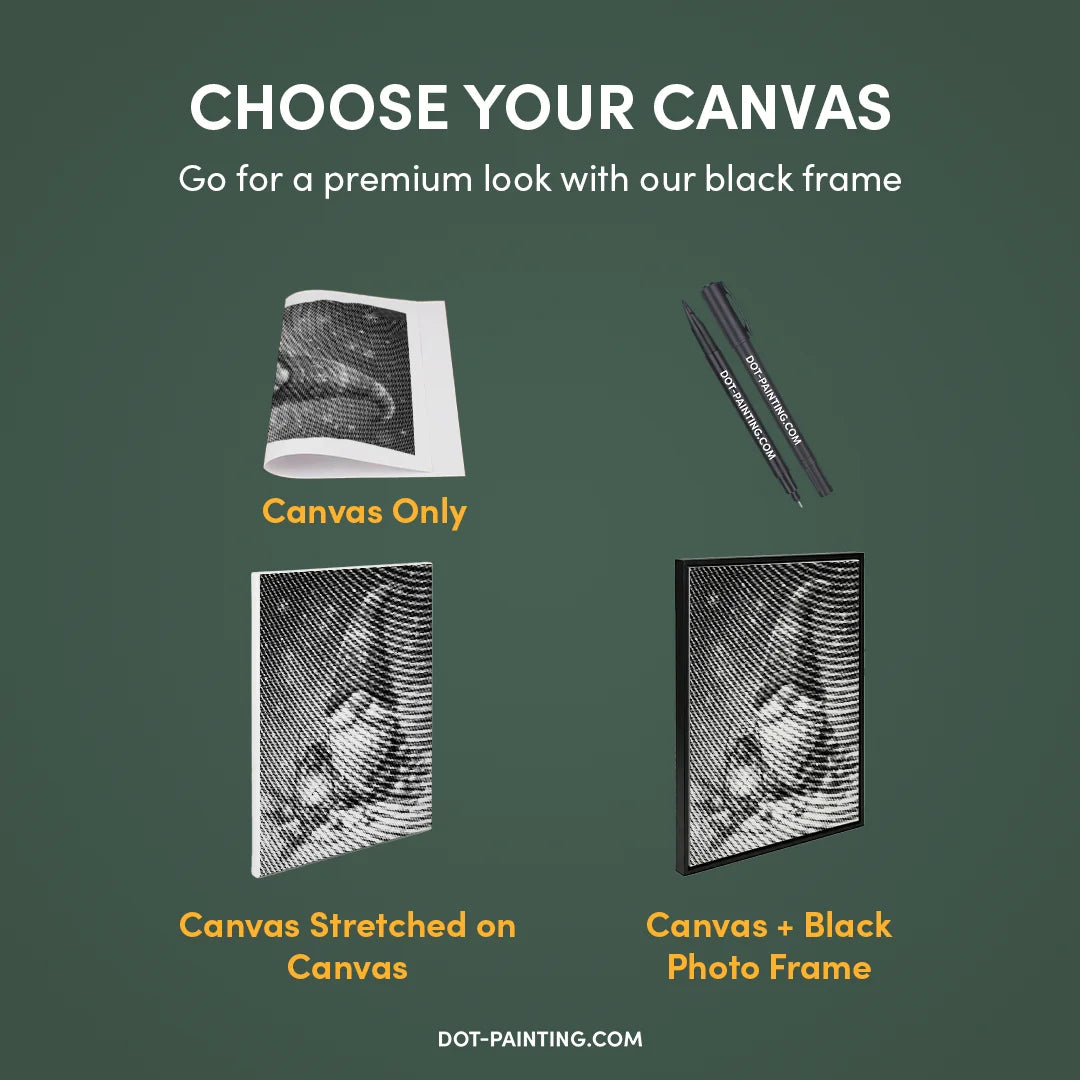 Peinture à points de gnome de Noël