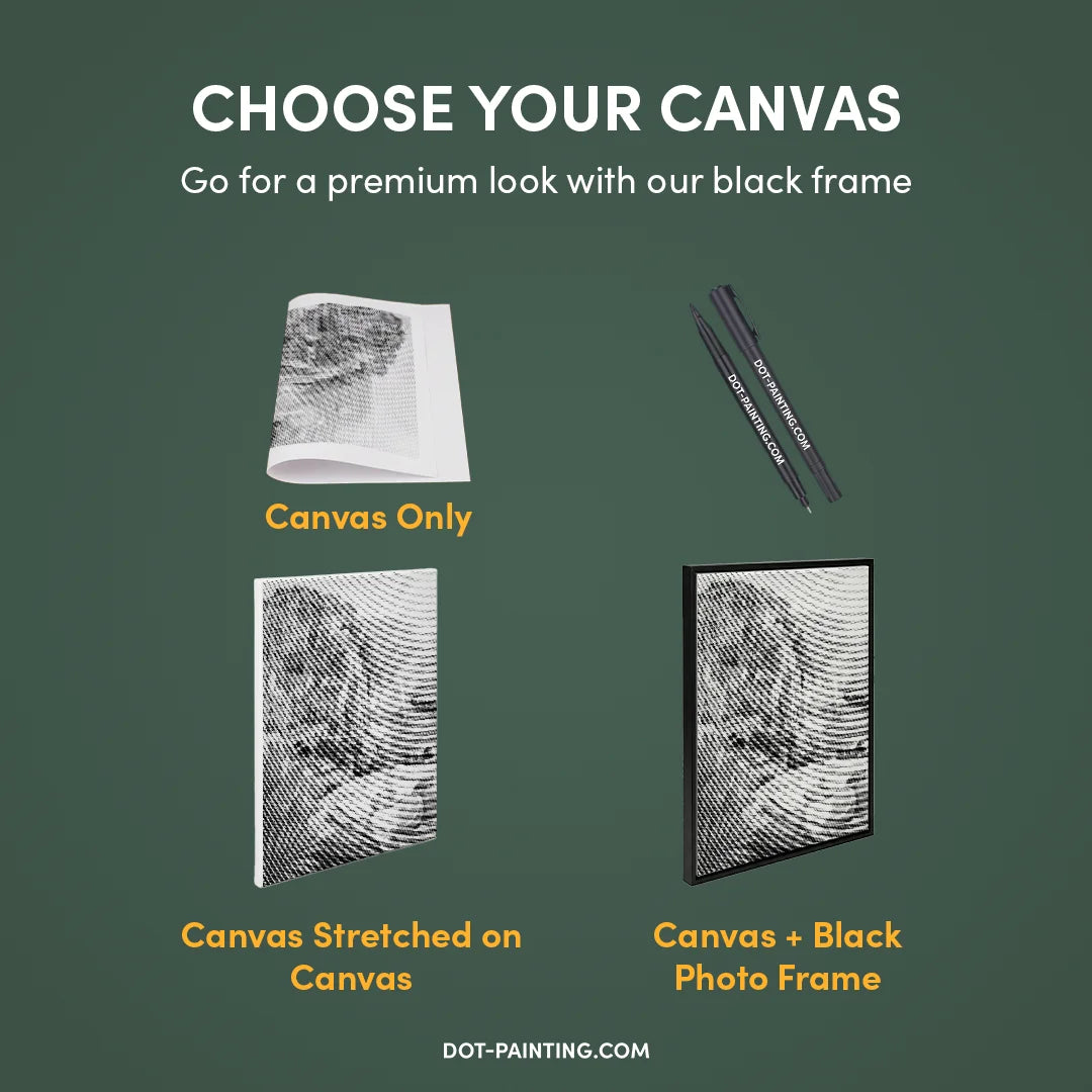 Peinture à points de limoncello