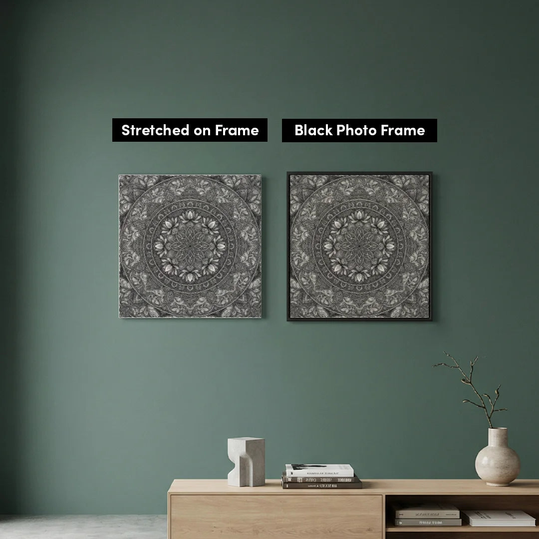 Peinture Mandala 8 points
