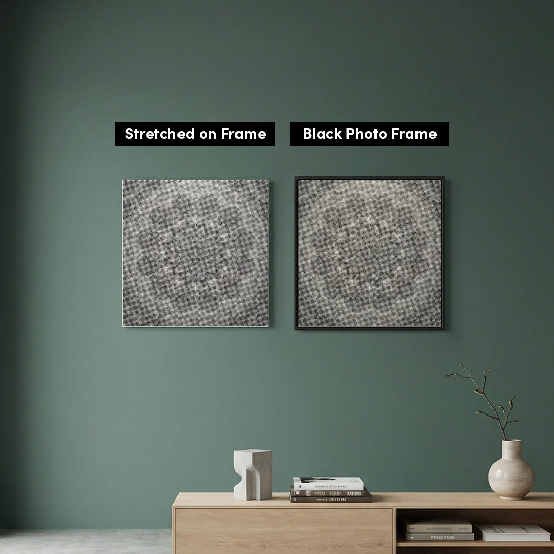 Peinture Mandala 4 points