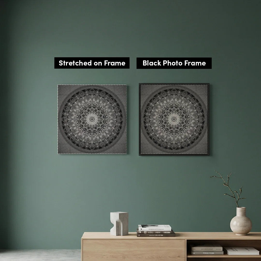 Peinture Mandala 12 points