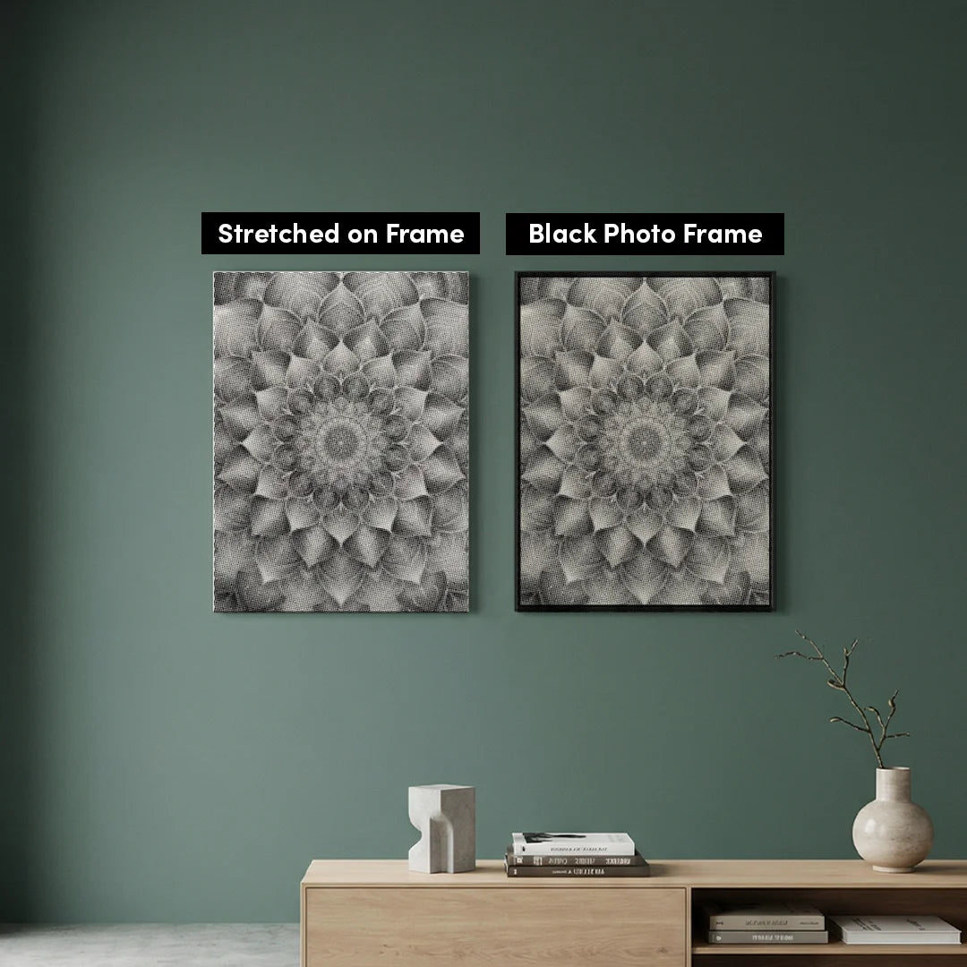 Peinture Mandala 4 points