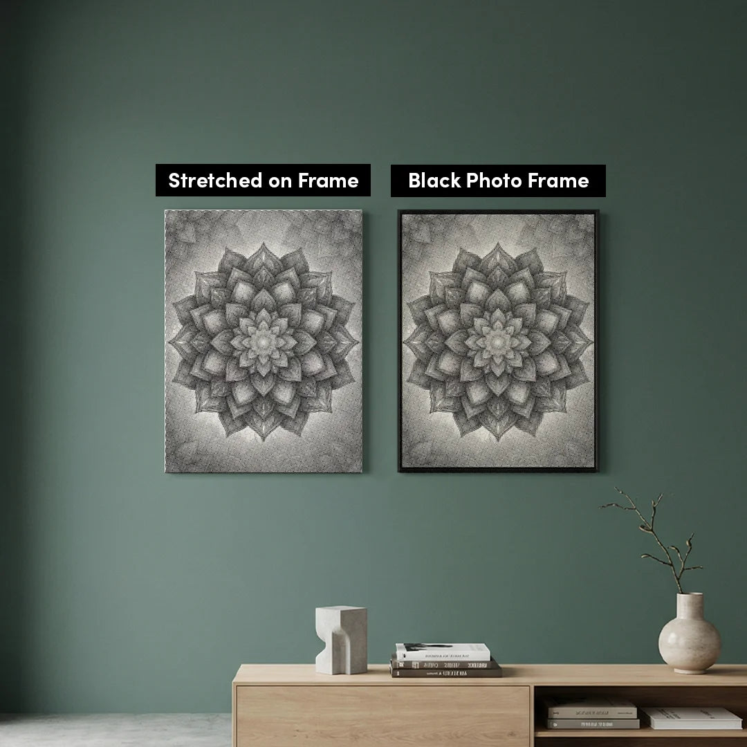Peinture de points de mandala