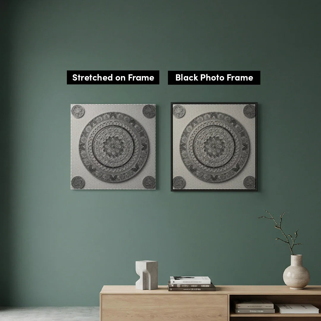 Peinture Mandala 13 points