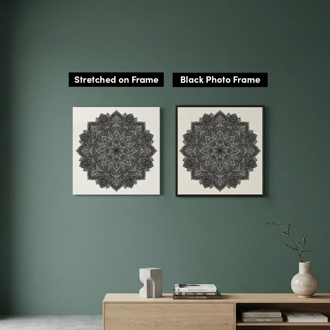 Peinture Mandala 7 points