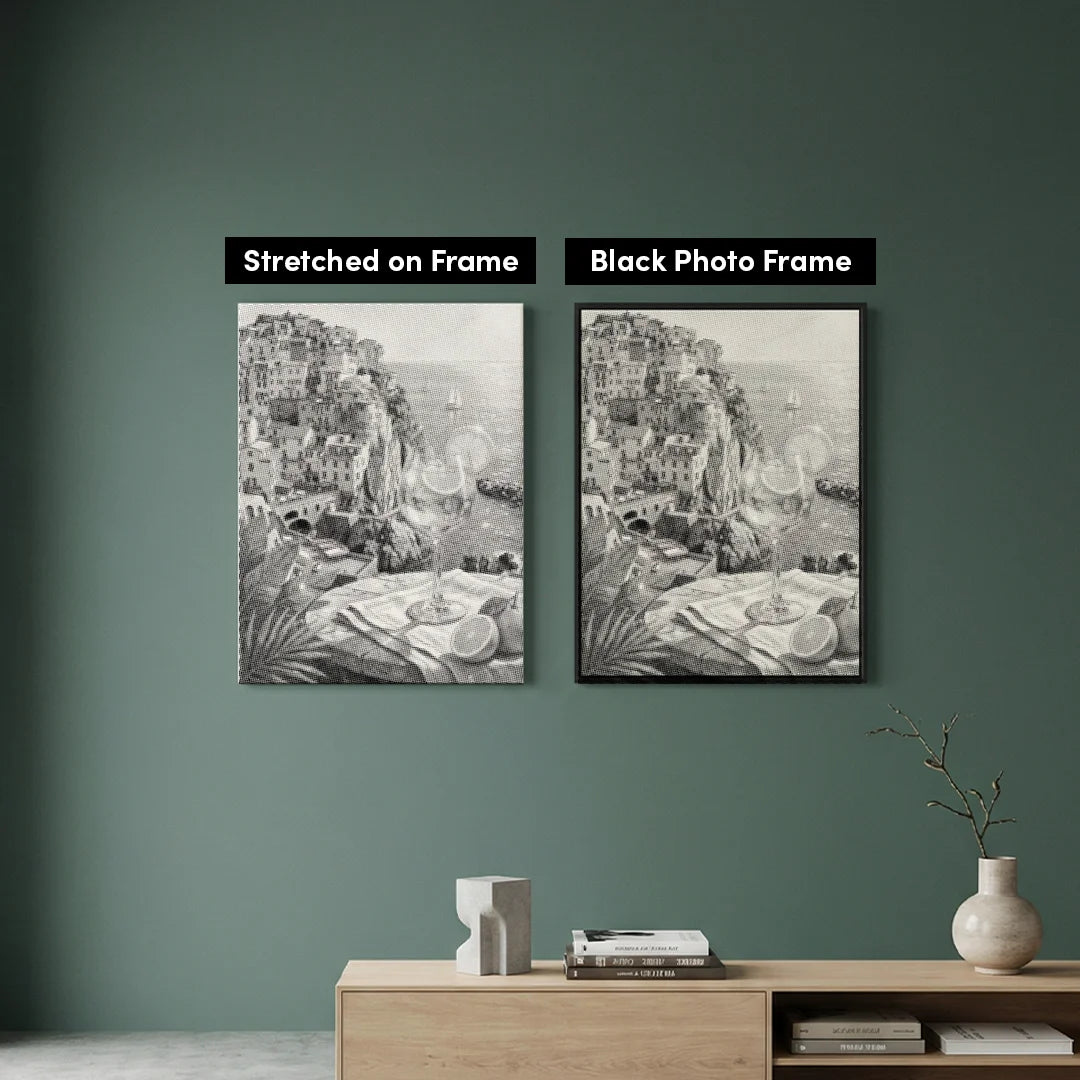 Peinture à points de limoncello