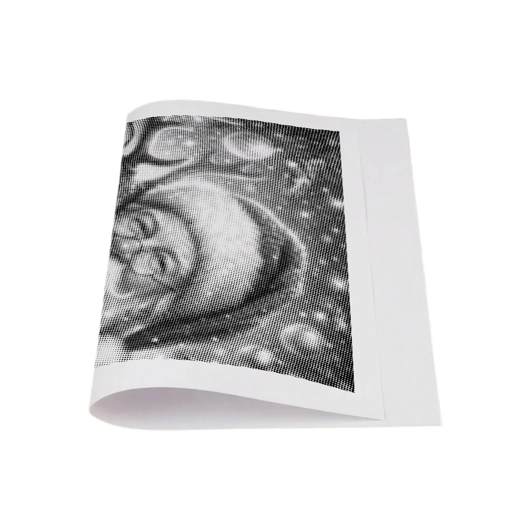 Peinture à 2 points du Père Noël avec un renne