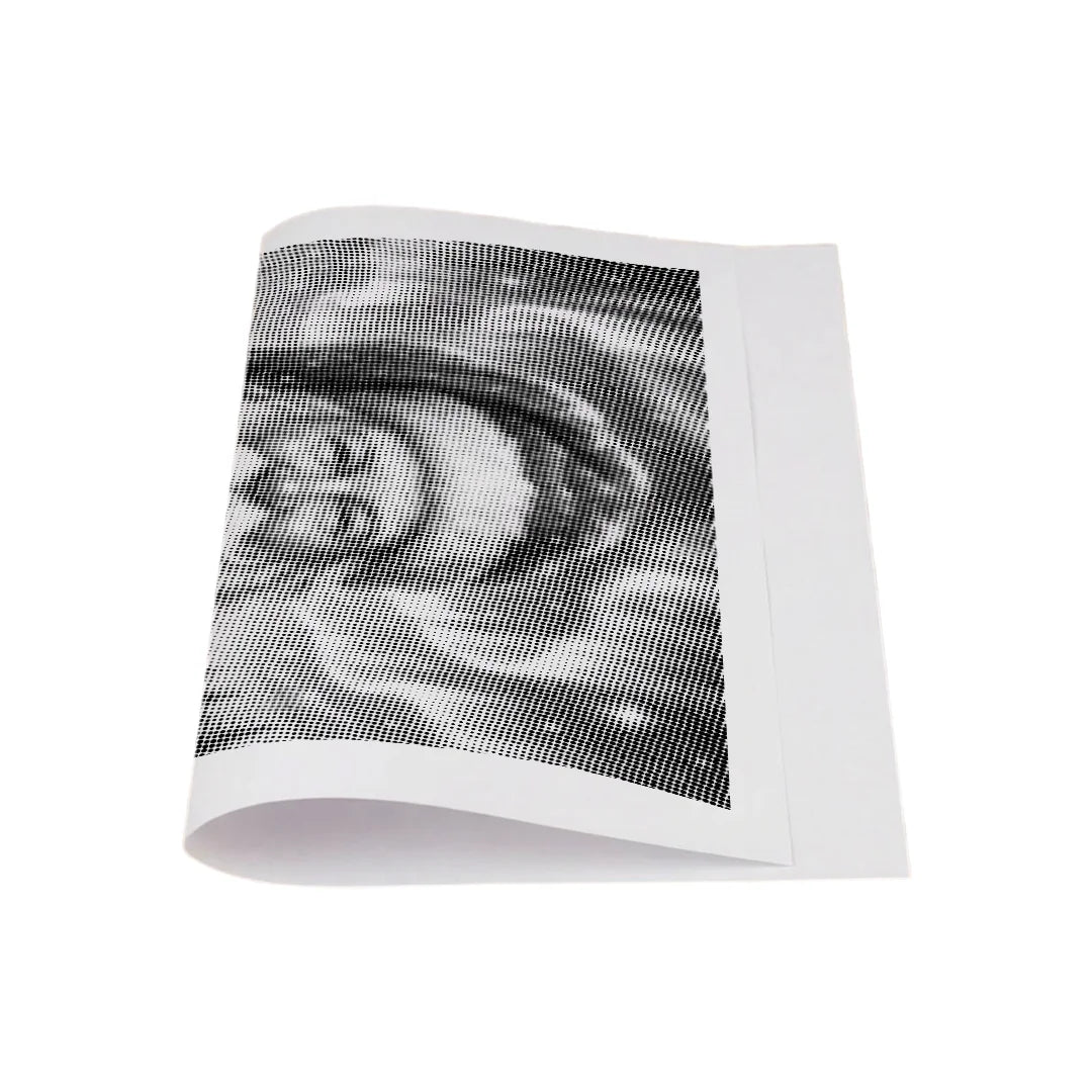 Peinture à points du village de Noël