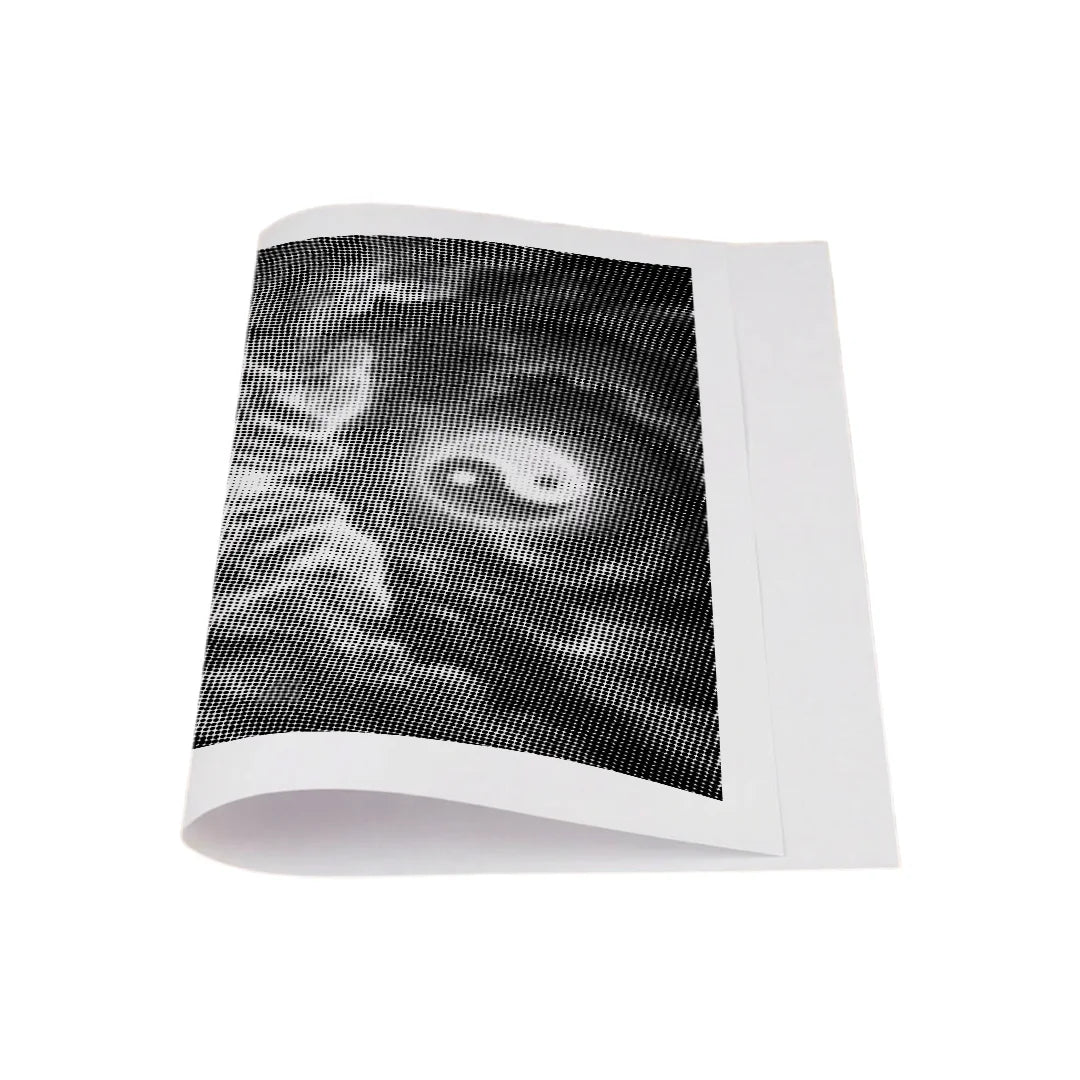 Peinture à points de cascade Ying Yang