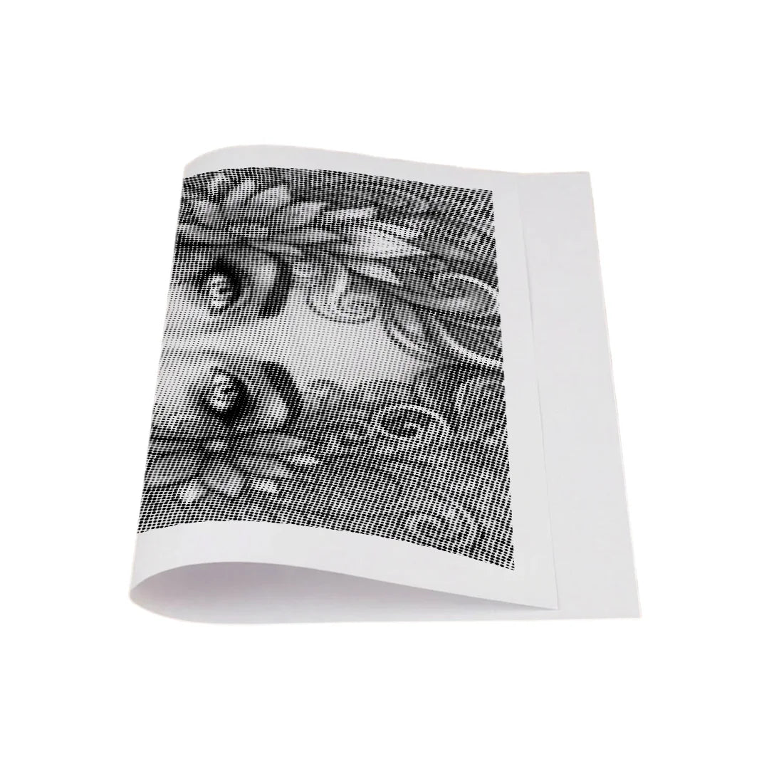 Peinture à points de visage botanique