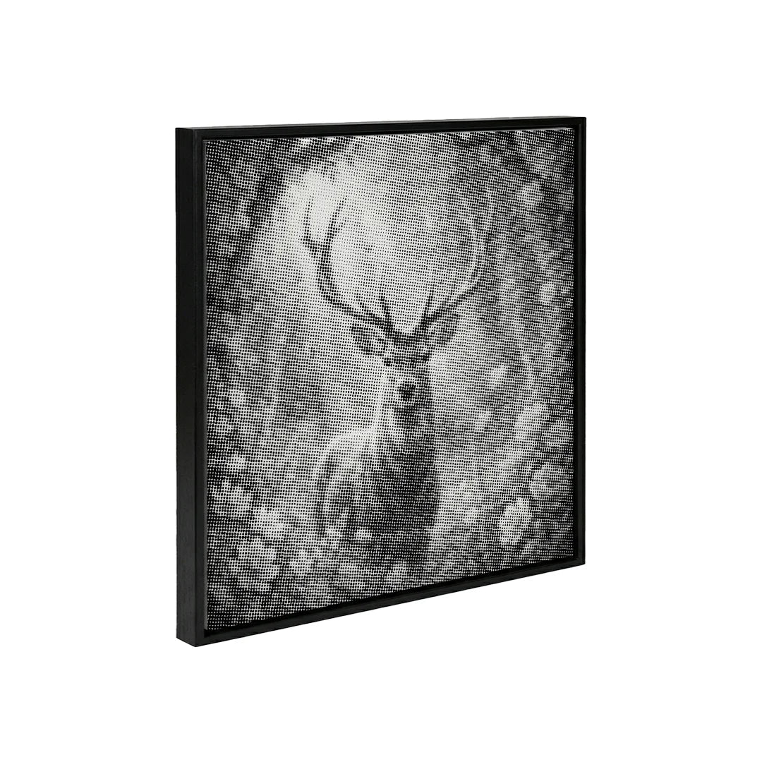 Peinture majestueuse à pois de cerf