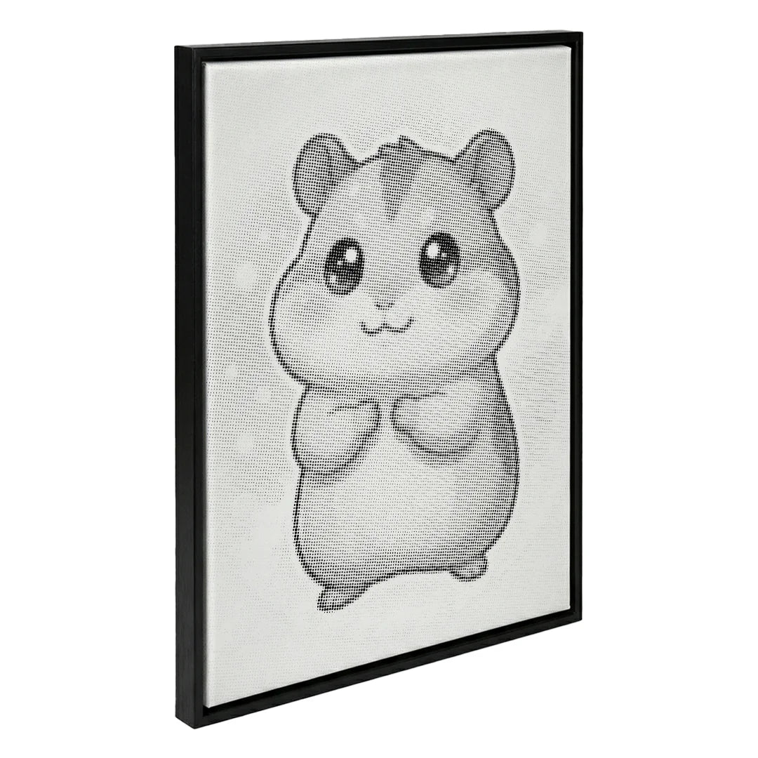 Peinture à points de hamster